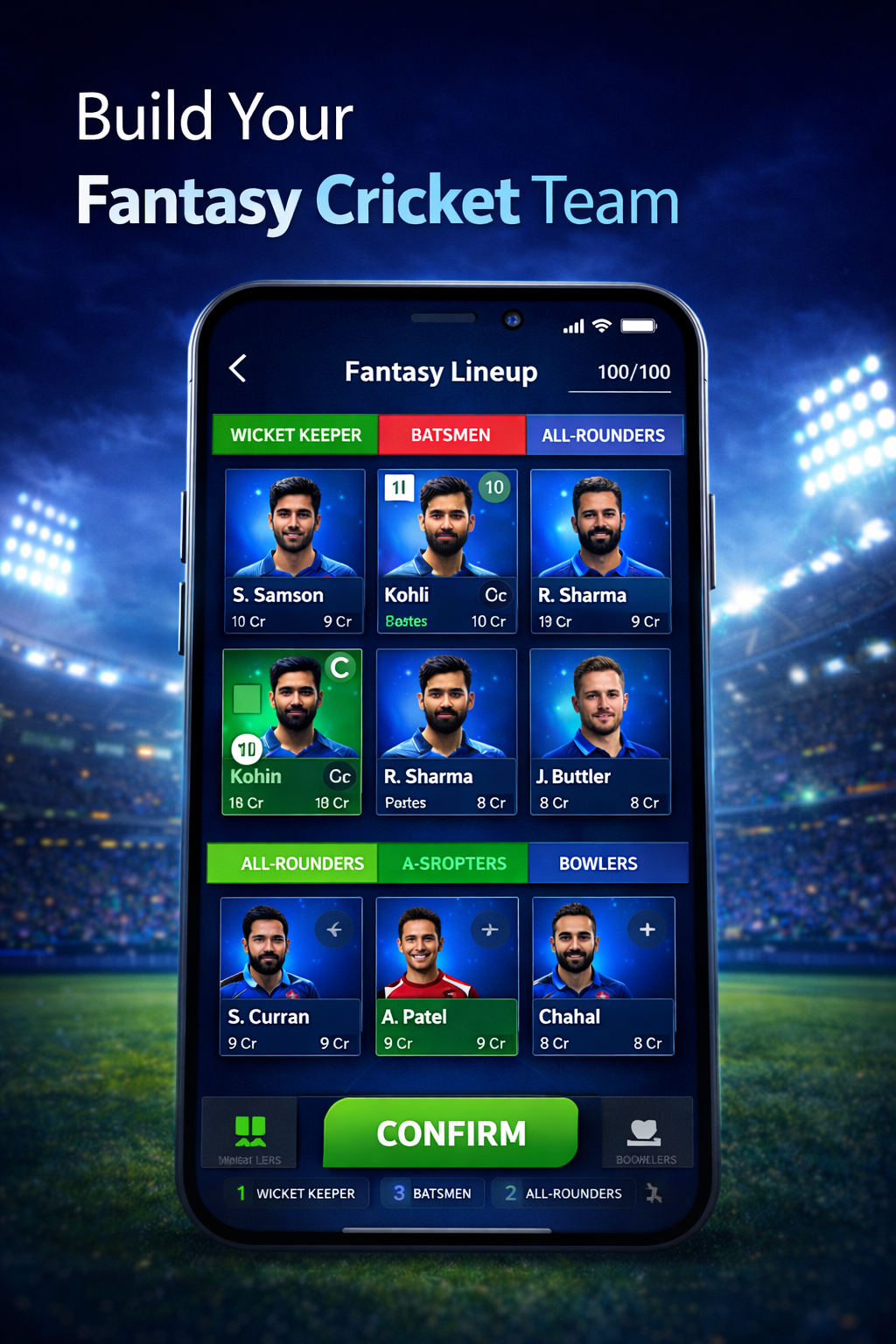 Come App vs Dream11 fantasy cricket
